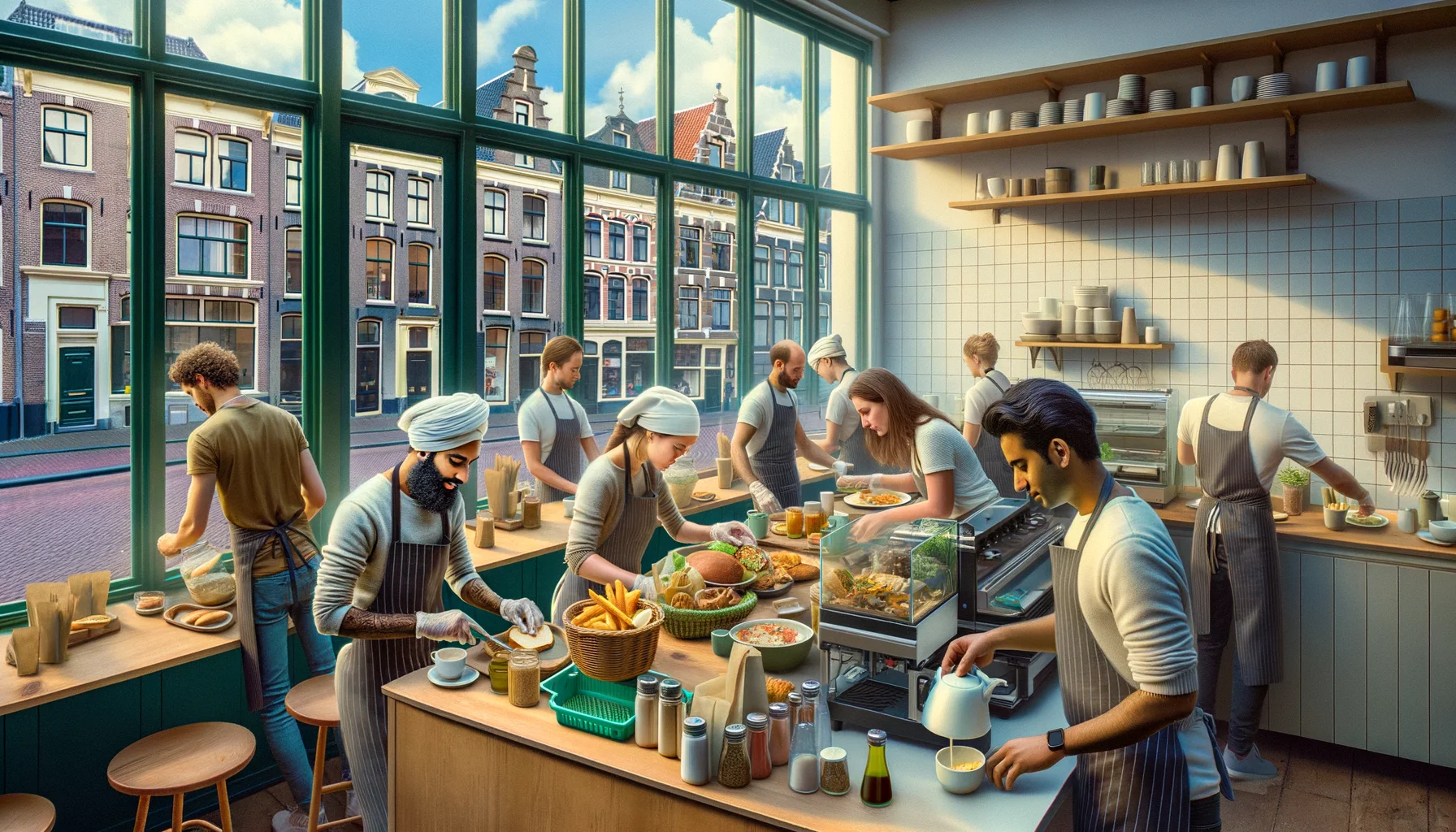 Zakaz plastiku w UE zmienia pracę w holenderskiej gastronomii