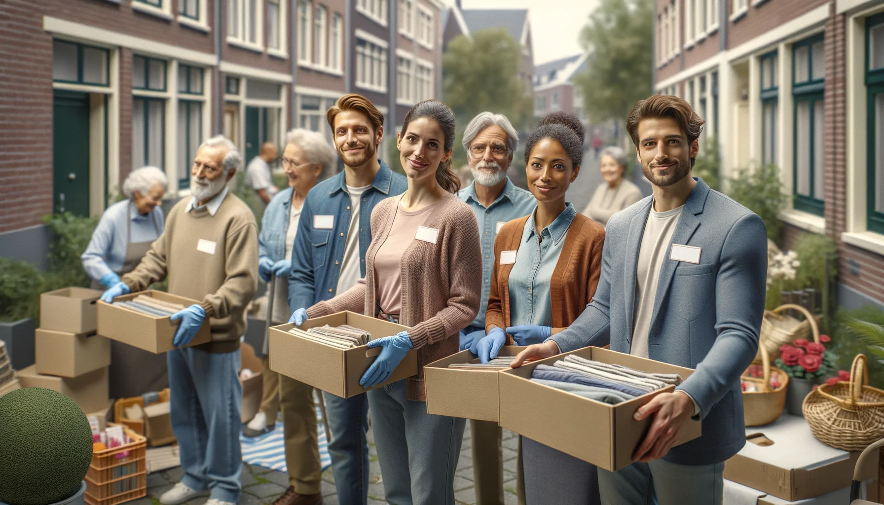 Familia regală a Olandei face voluntariat la centru de îngrijire