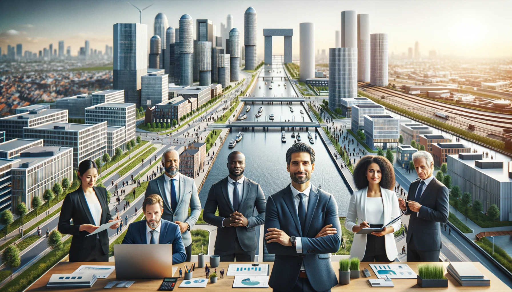 Parcurile de afaceri din Olanda, amenințate de inundații