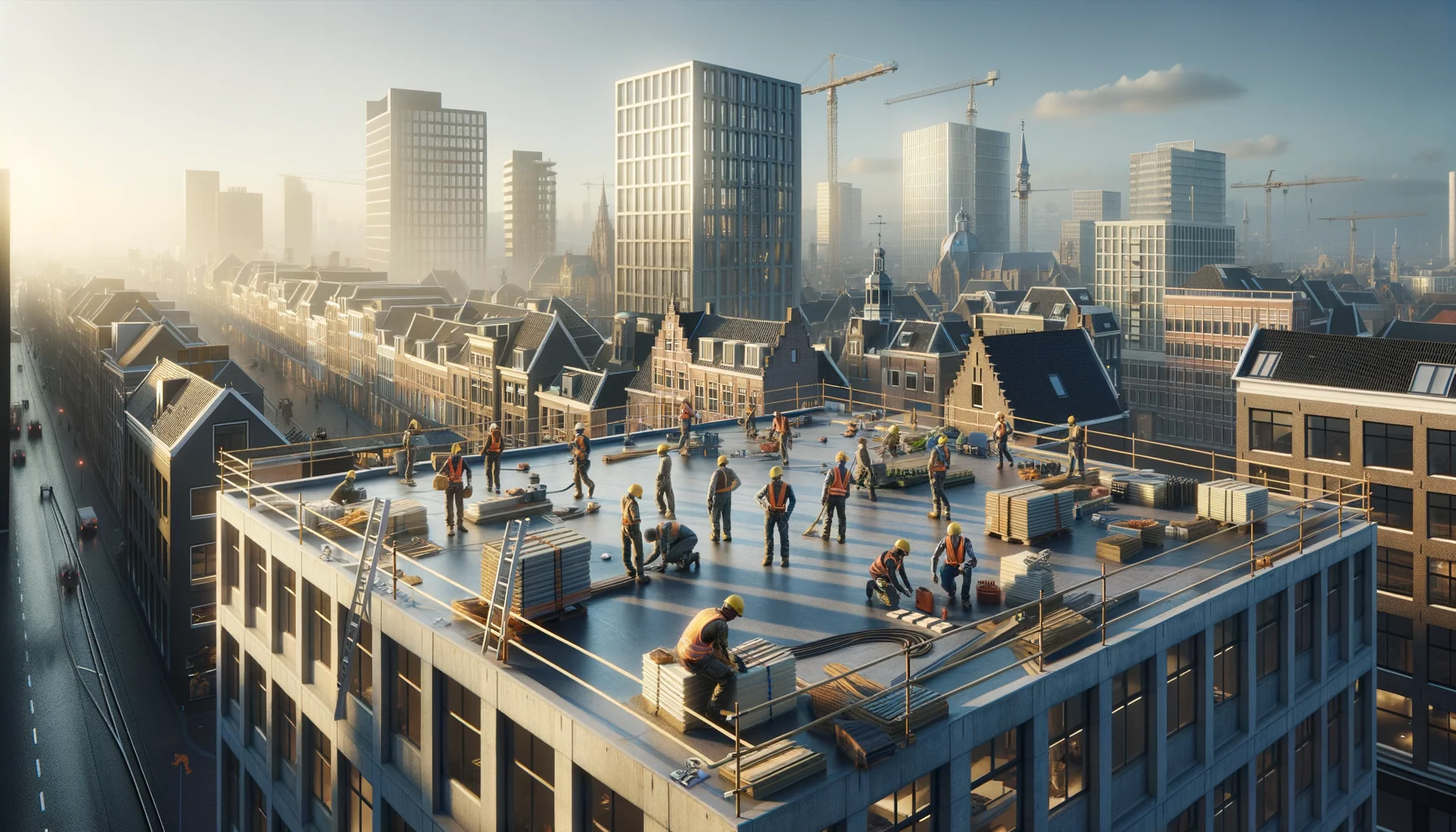 Rotterdam Ușurează Reglementările pentru Locuințele de pe Acoperiș