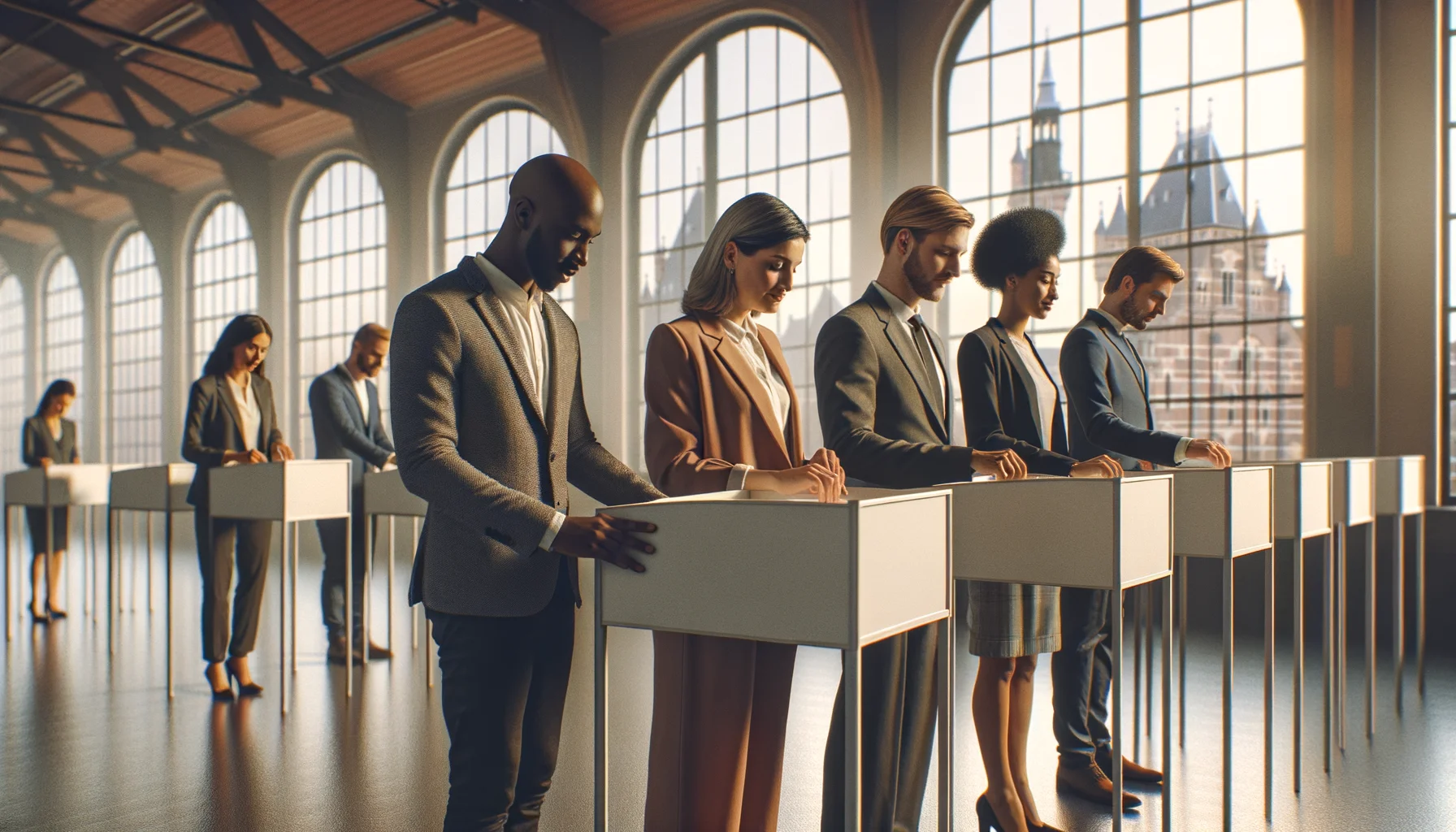 Нощно гласуване на местните избори в Холандия